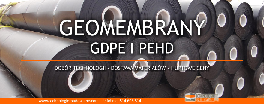Geomebrany HDPE / PEHD