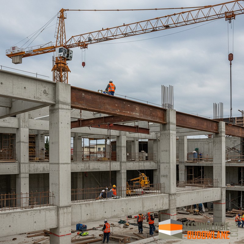 Określenie wytrzymalości betonu na budowie